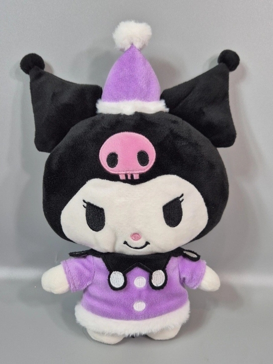 Sanrio Other - Hello Kitty & Friends Kuromi  Holiday Purple Plush 11" Stuffed Animal Pre Loved
